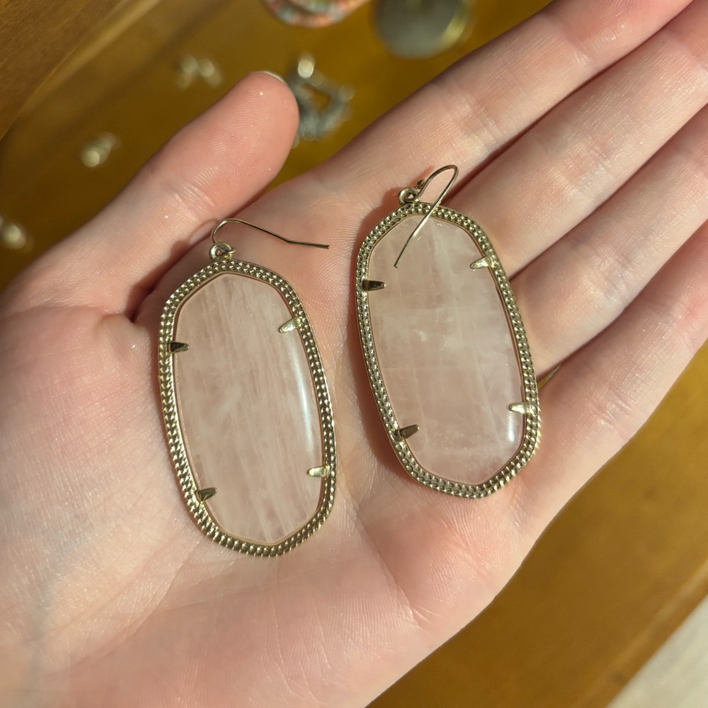 Kendra Scott Pink Danielle Earrings